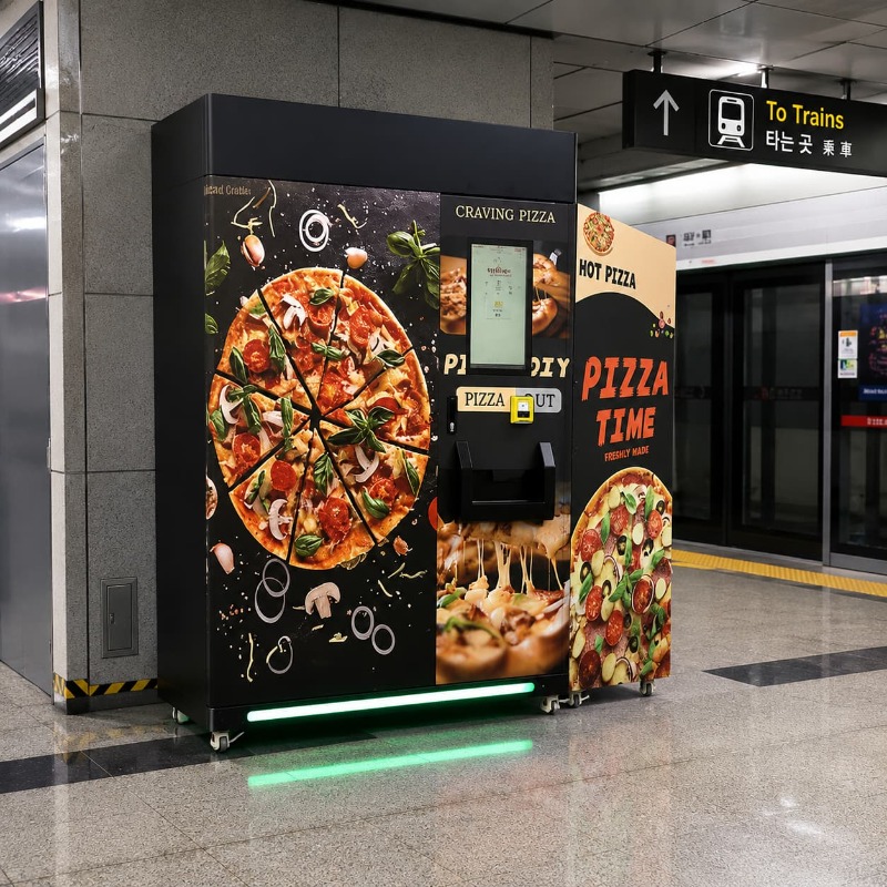 Quick Food Snacks - Quiosco Expendedor de Pizza y Snacks,