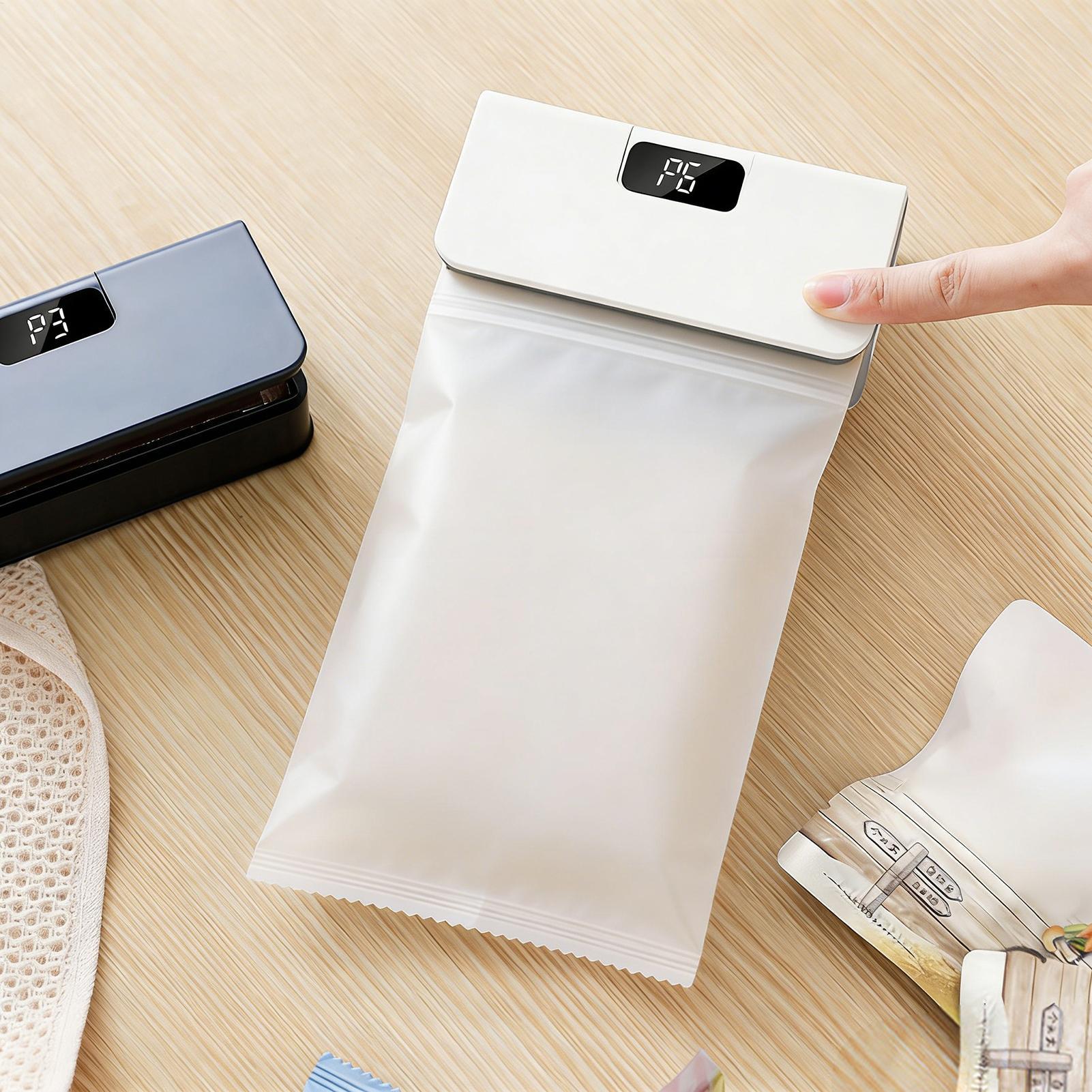 Food Snacks Packaging - Máquina Selladora de Bolsas Magnética de