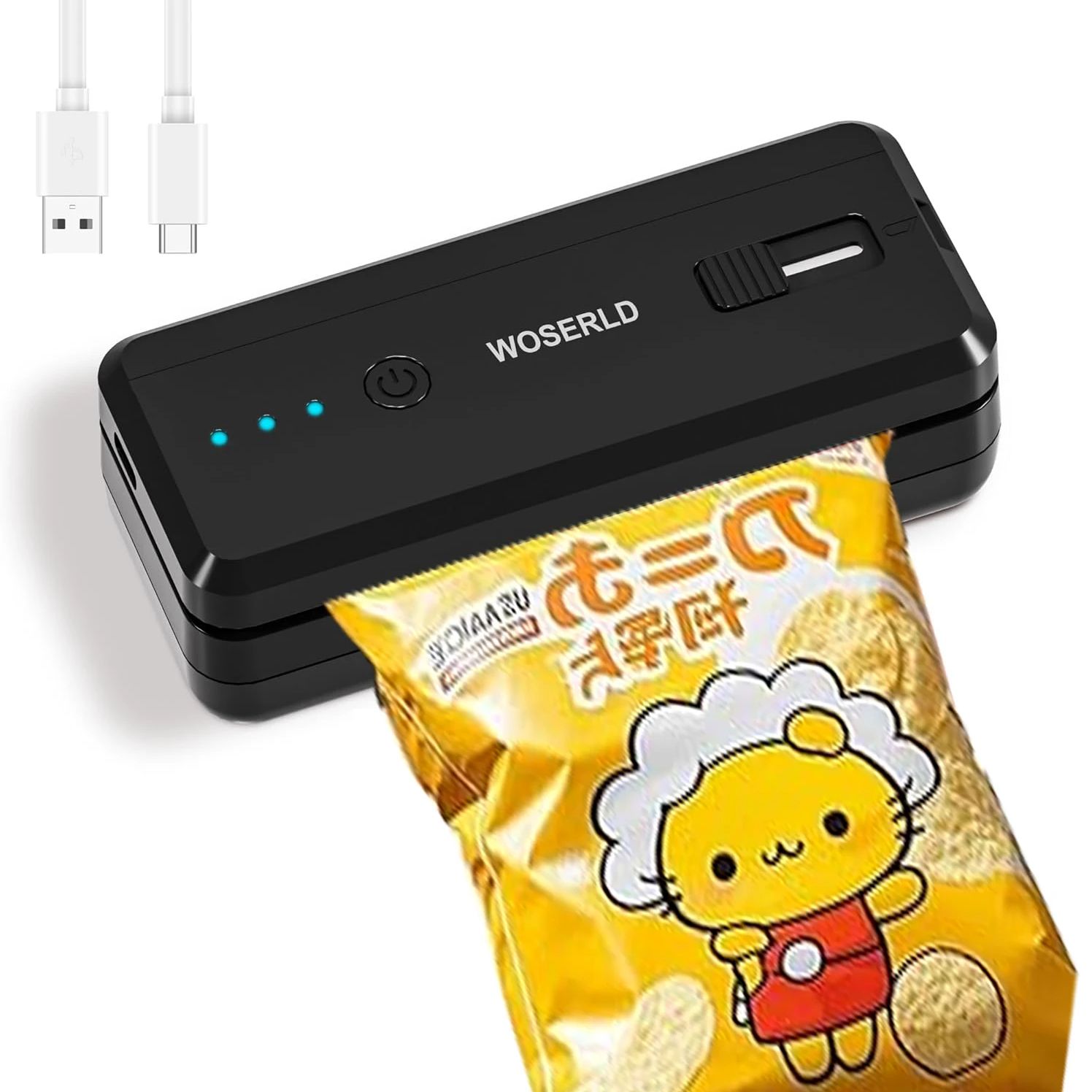 Quick Food Snacks - Máquina selladora de impulso, sellado rápido