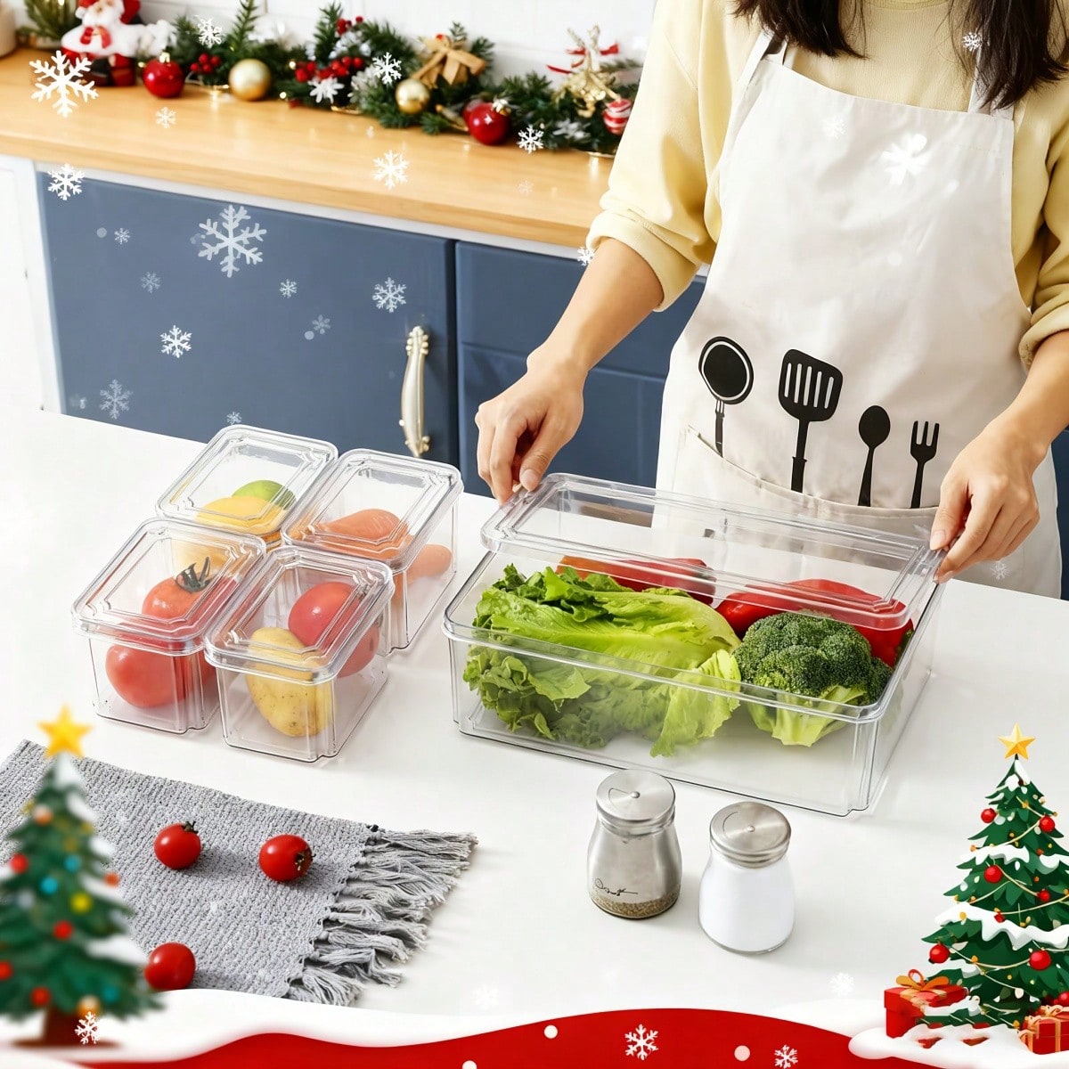 Paquete de 7/14 contenedores o - Food Snacks For Party reseña y precio