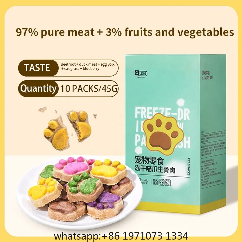 Snacks Liofilizados para Gatos - Food Snacks With High Protein reseña y precio