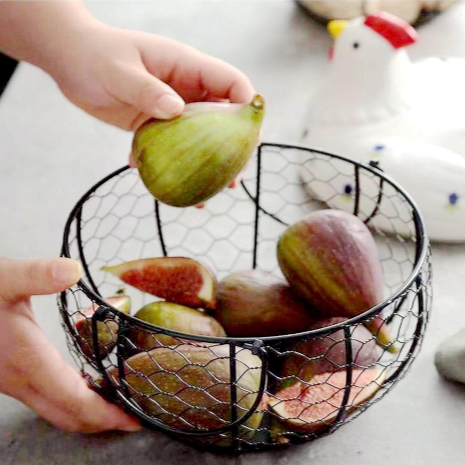 Cesta de Metal para Guardar Hu - Food Snacks Basket reseña y precio
