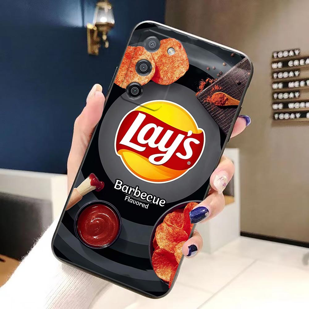 Funda para teléfono OPPO A5X A - Logo Food Snack reseña y precio