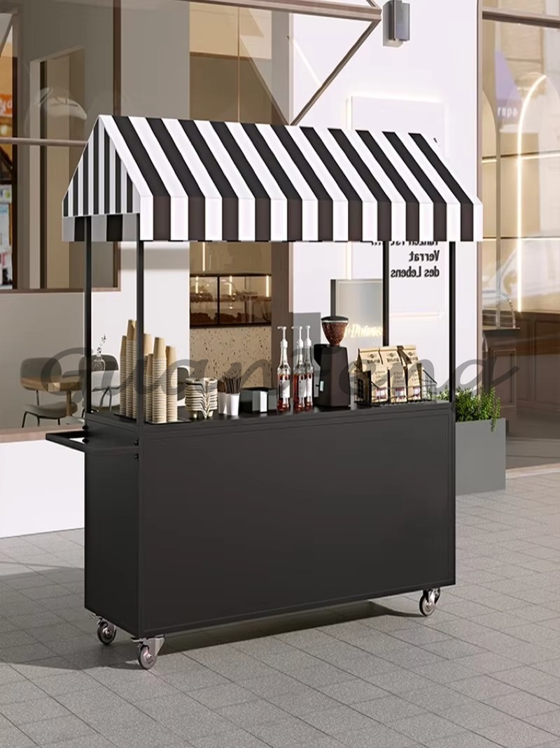 Carrito de Comida Móvil, Carri - Snacks Food Stall reseña y precio