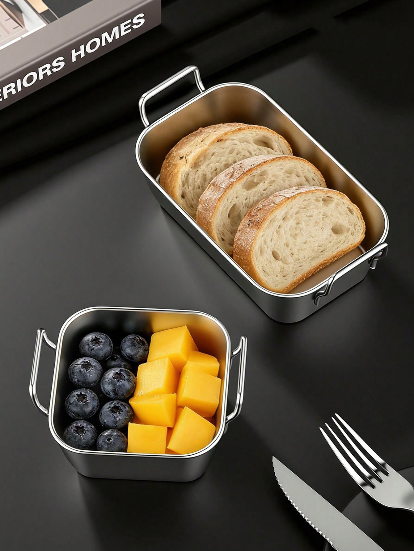 1 pieza de cesta de acero inox - Food Snacks Basket reseña y precio