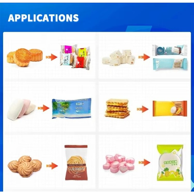 Máquina Automática de Empaquet - Food Snacks Packaging reseña y precio