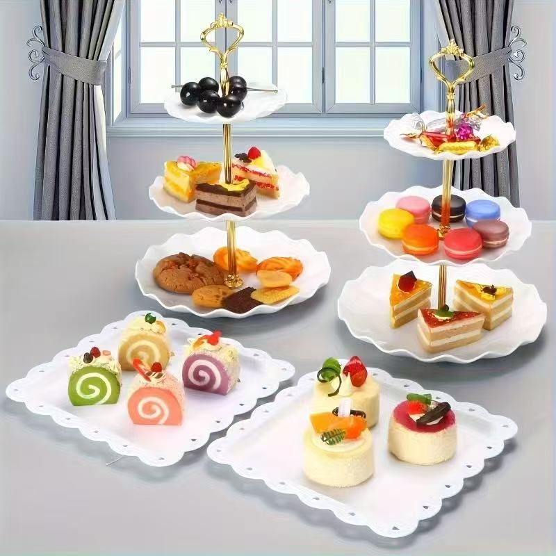 Juego de bandejas decorativas  - Food Snacks For Baby Shower reseña y precio