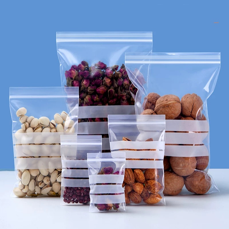 Paquete de 200 Bolsas de Plást - Logo Food Snack reseña y precio