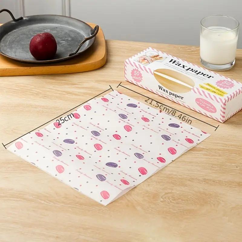 Papel encerado con estampado c - Food Snacks Basket reseña y precio