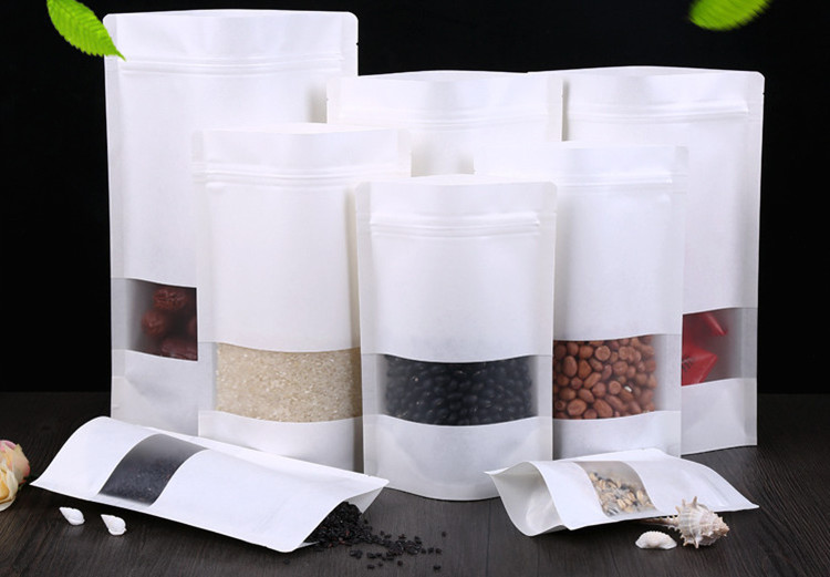 100 Bolsas de Papel Blanco Esm - Logo Food Snack reseña y precio