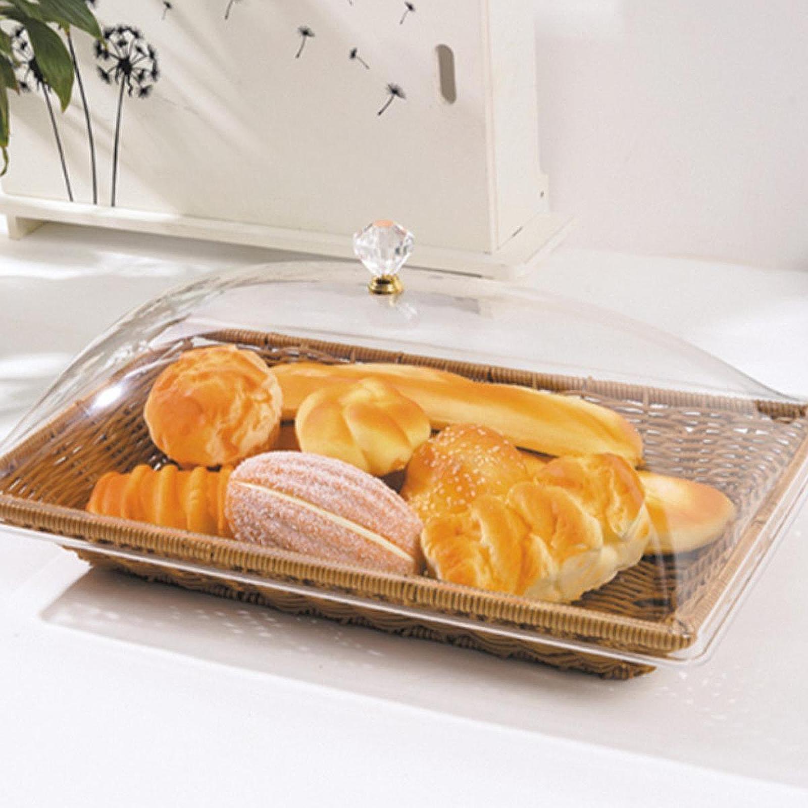 Cesta de Pan Tejida de Imitaci - Food Snacks Basket reseña y precio