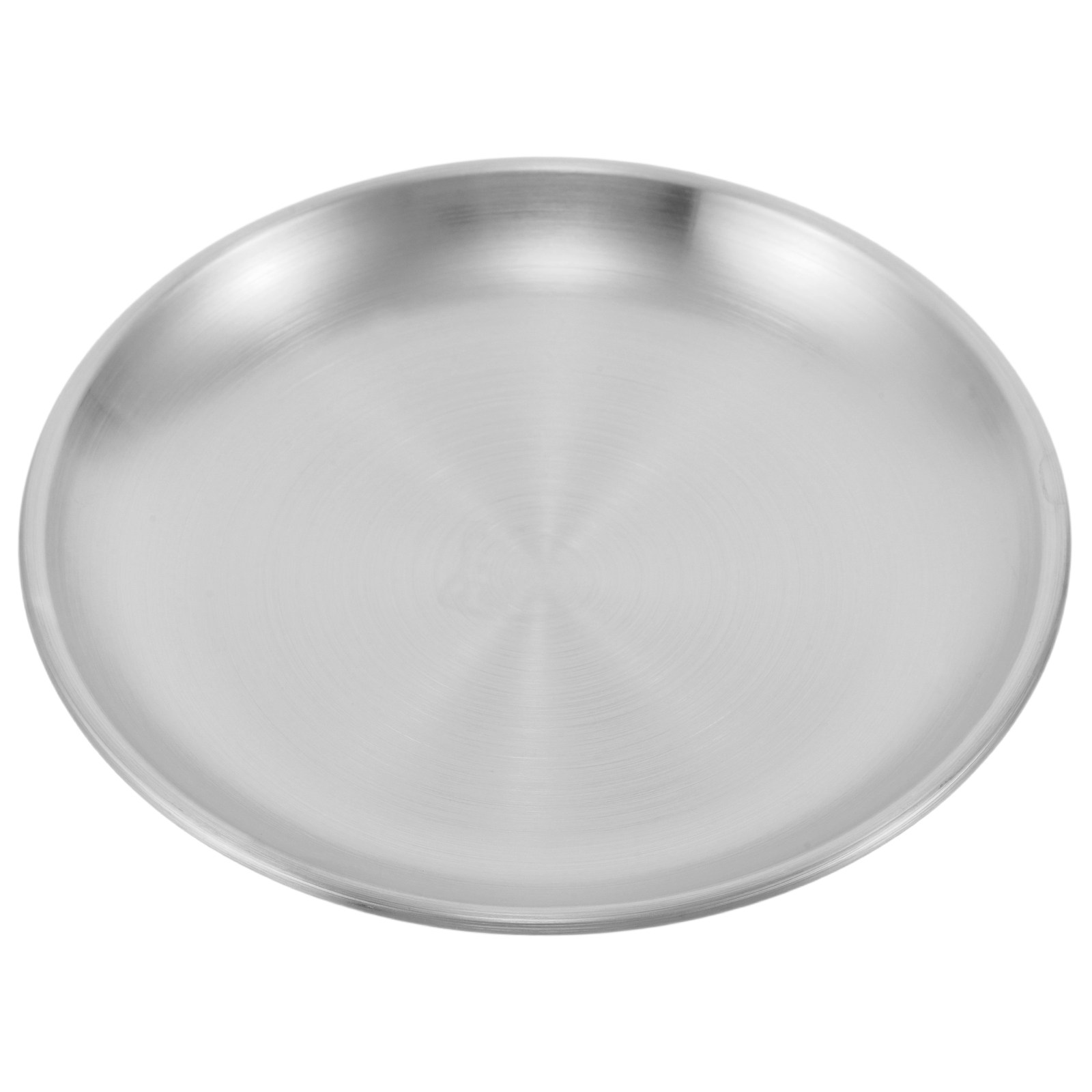 Plato Redondo de Acero Inoxida - Food Evening Snacks reseña y precio