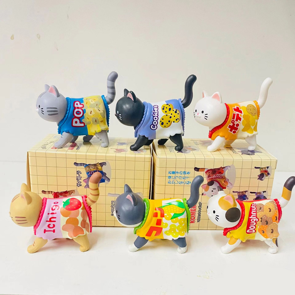 Caja ciega con temática de gat - Food Snacks Packaging reseña y precio