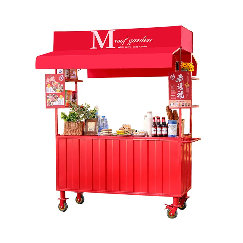 Carrito de Comida de Hierro Fo - Snacks Food Stall reseña y precio