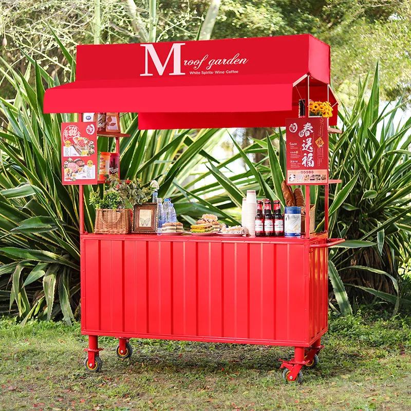 Carrito de Comida de Hierro Fo - Snacks Food Stall reseña y precio