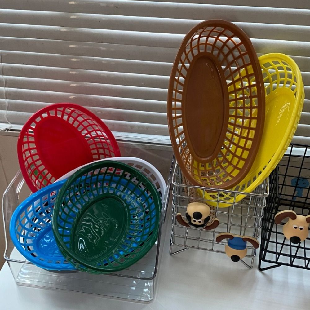 D9 - Juego de 7 Cestas de Plás - Food Snacks Basket reseña y precio
