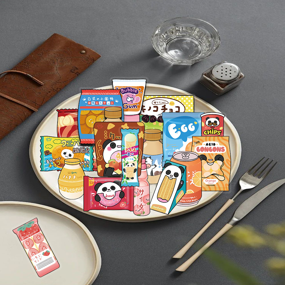 50 pegatinas de alimentos para - Food Snacks For Party reseña y precio