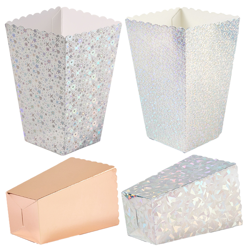 50 Cajas Nuevas para Palomitas - Food Snacks For Baby Shower reseña y precio